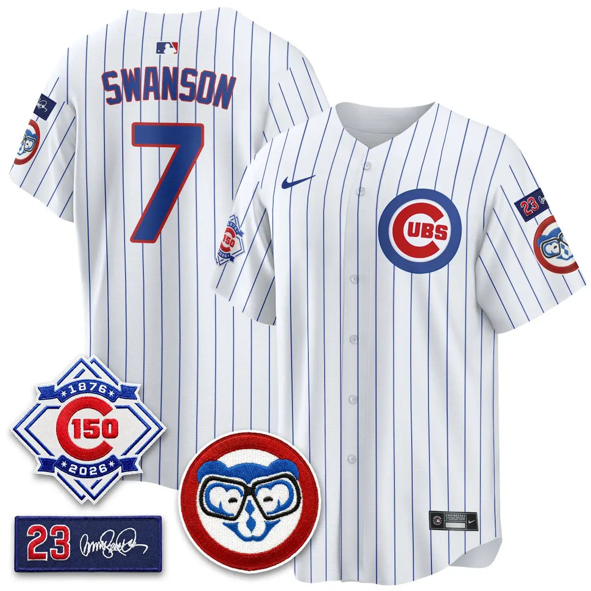 CHC 150th Anniversary Holy Cow Vapor Premier Limited Jersey - All Stitched by Chicago Cubs