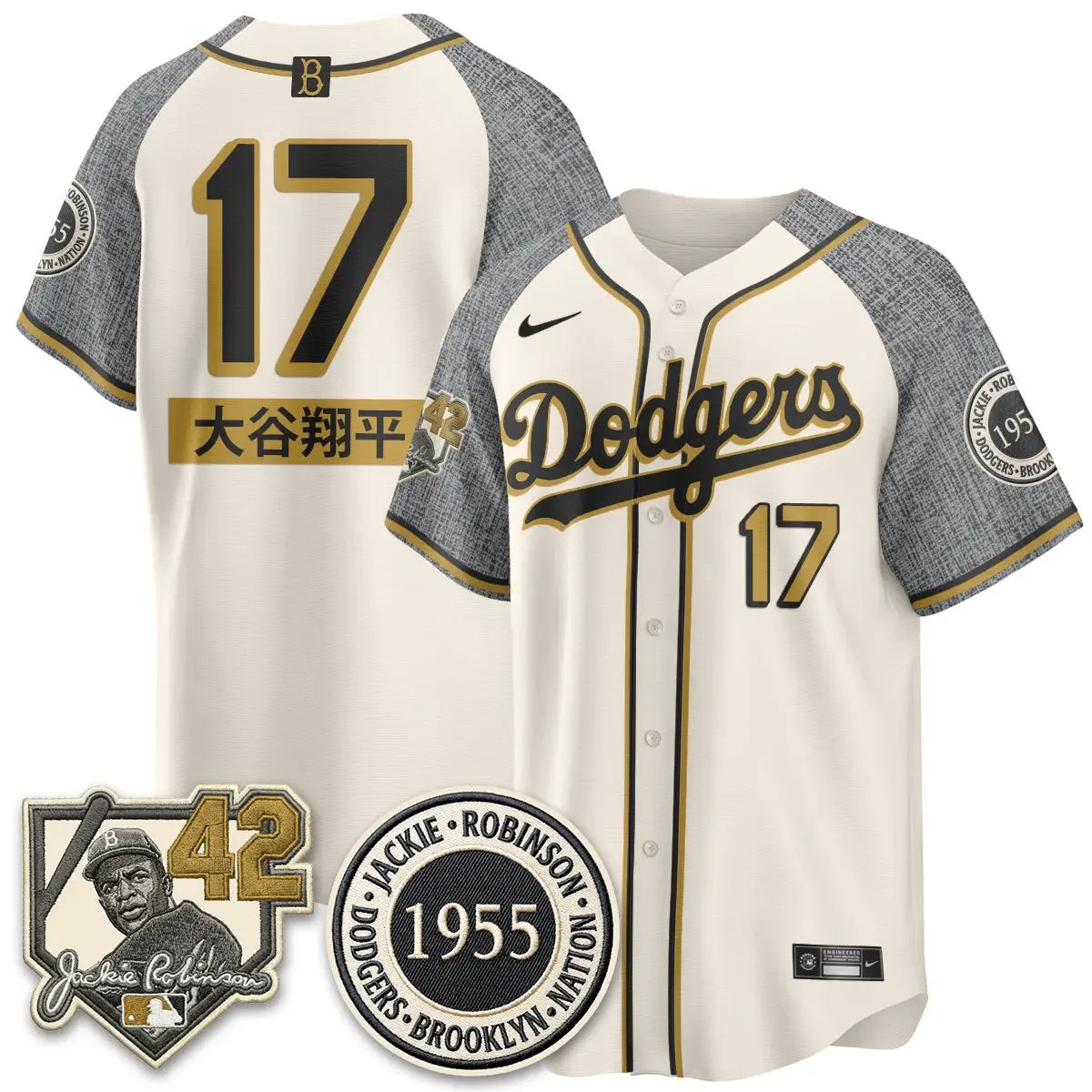 LAD 2026 New Era Jackie Robinson Vapor Limited Jersey - All Stitched by Los Angeles Dodgers