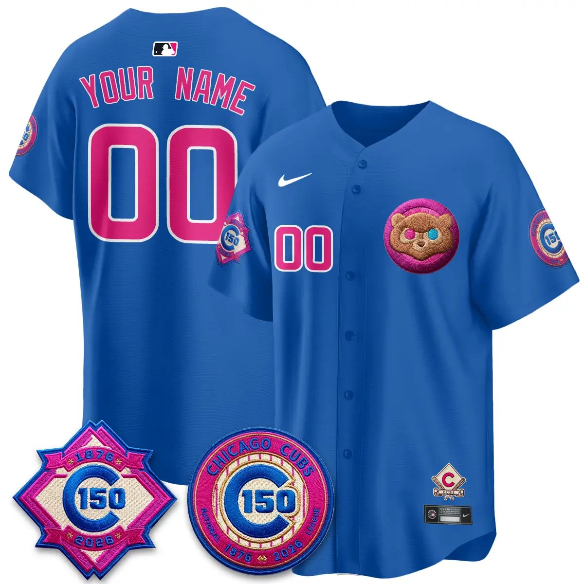 CHC x "Graduation" Vapor Limited Custom Jersey - Stitched by Chicago Cubs