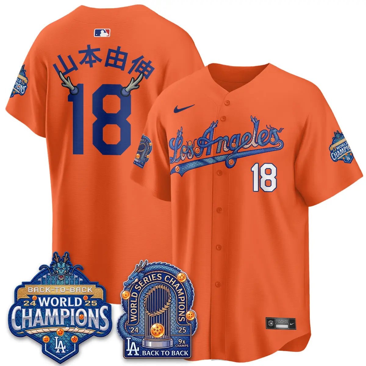 LAD x DB Night 2026 Vapor Jersey - Stitched by Los Angeles Dodgers