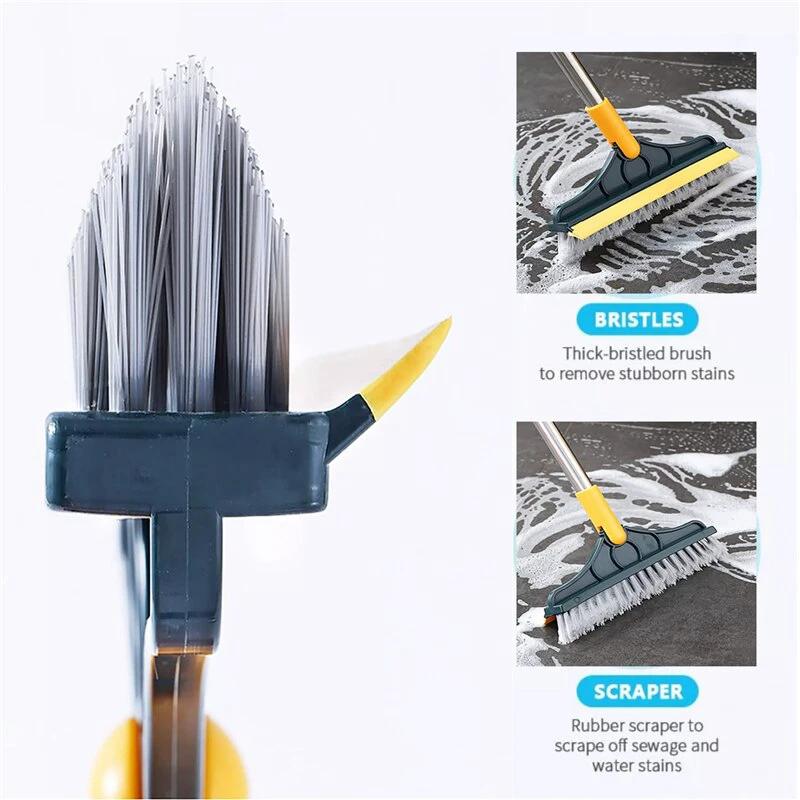 2-in-1 Cleaning Floor Scrub Brush Bowlift by Bowlift
