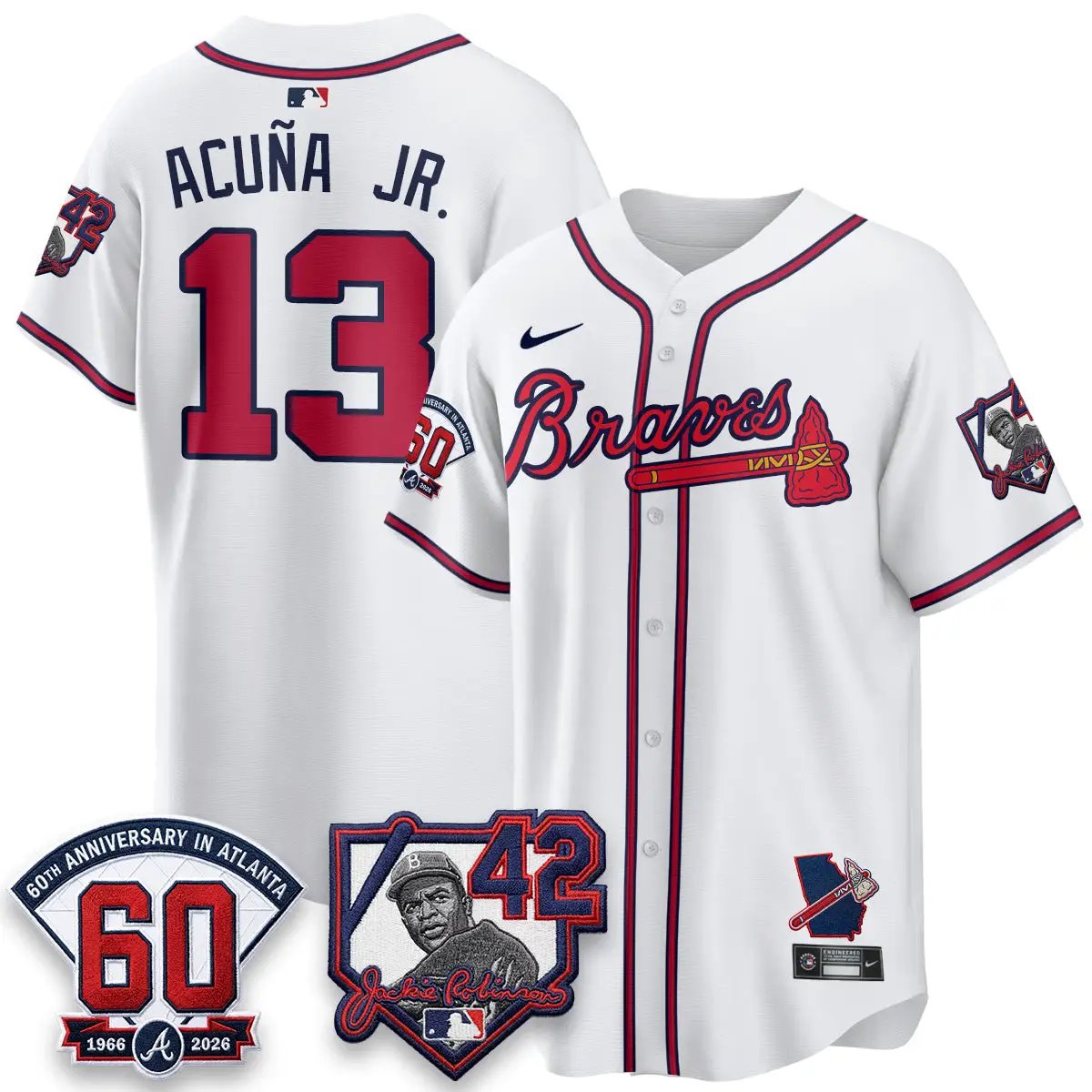ATL 2026 Jackie Robinson Day Vapor Limited City Connect Jersey - All Stitched by Atlanta Braves