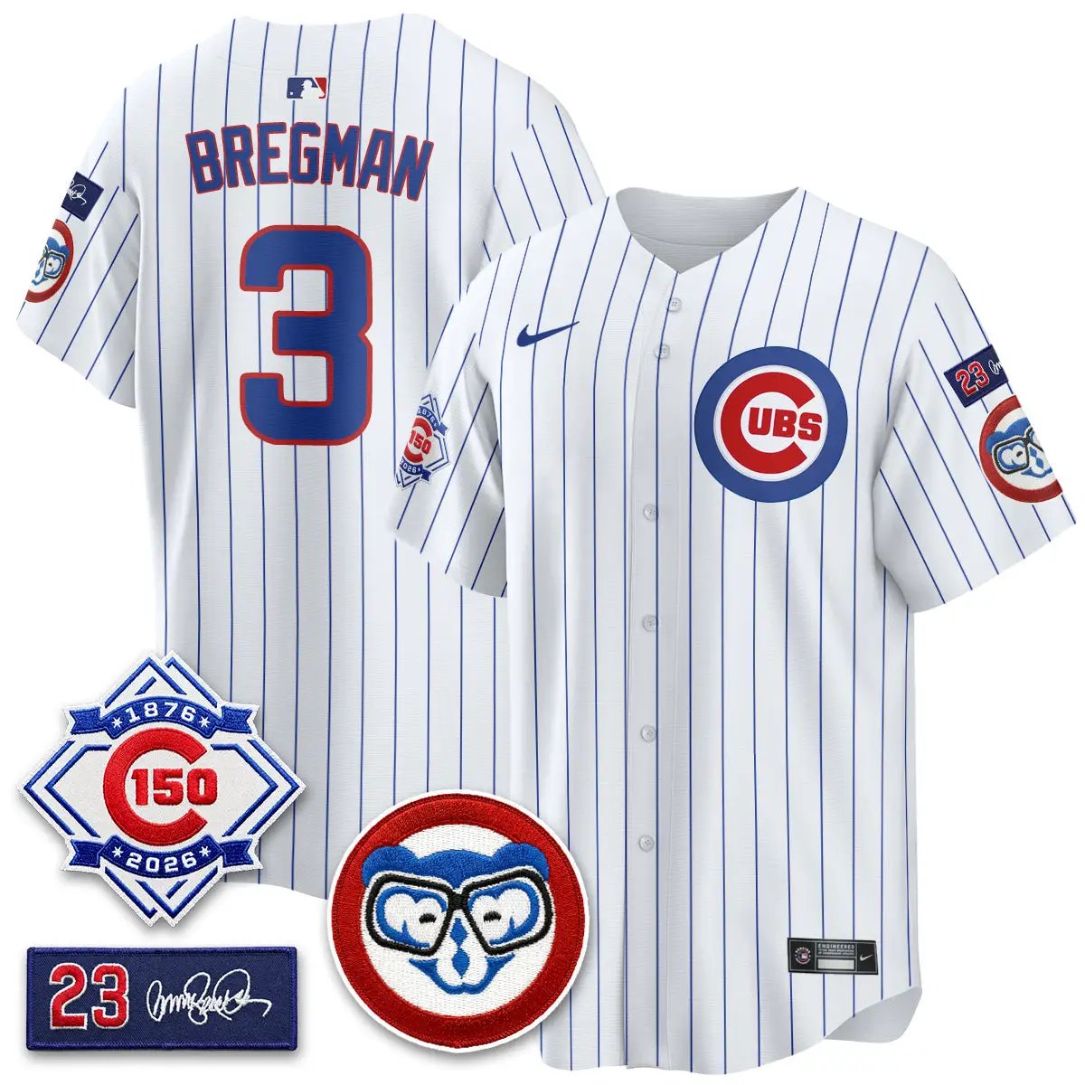 CHC 150th Anniversary Holy Cow Vapor Premier Limited Jersey - All Stitched by Chicago Cubs