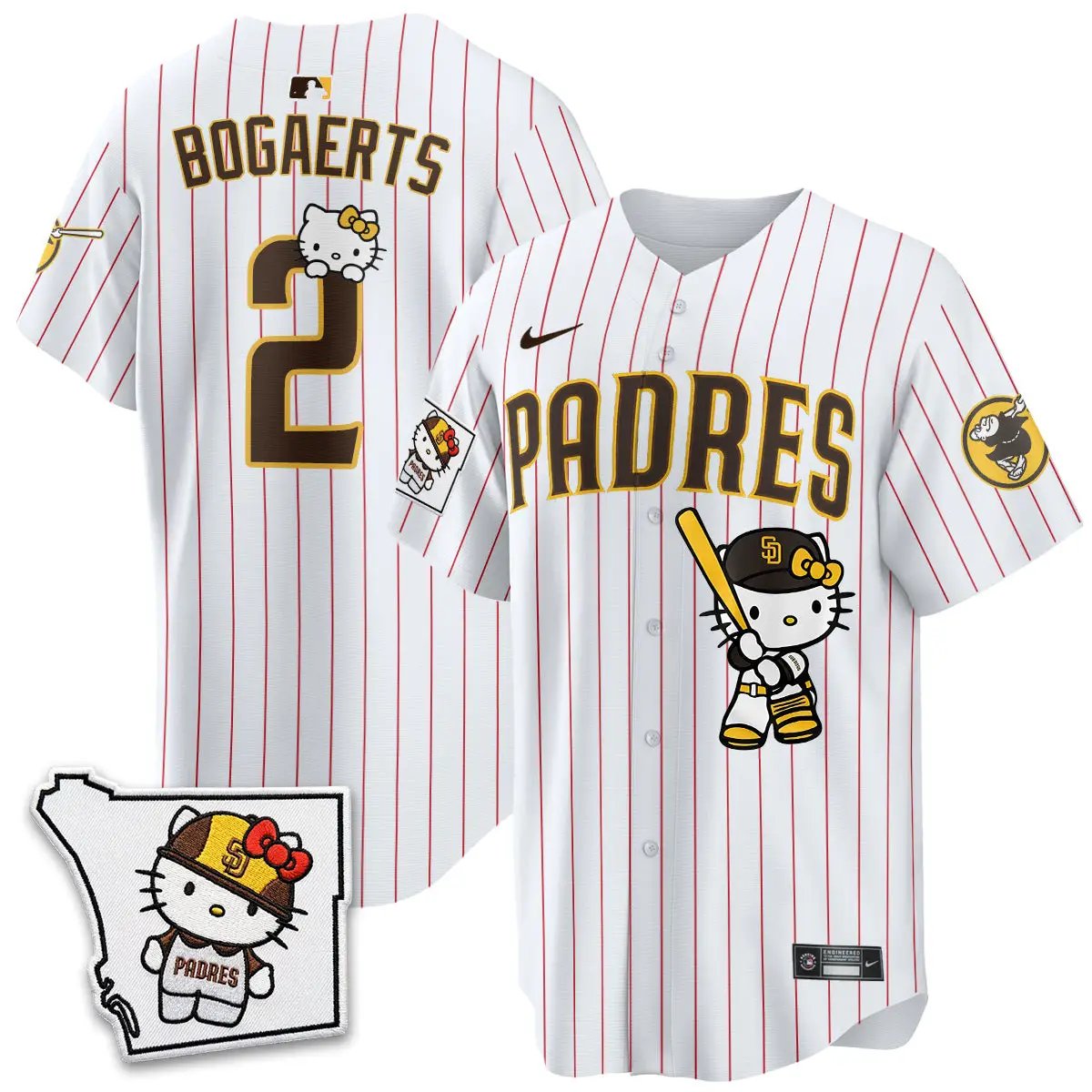 San Diego Padres x Meow KT Vapor Limited Jersey - All Stitched V2 by San Diego Padres