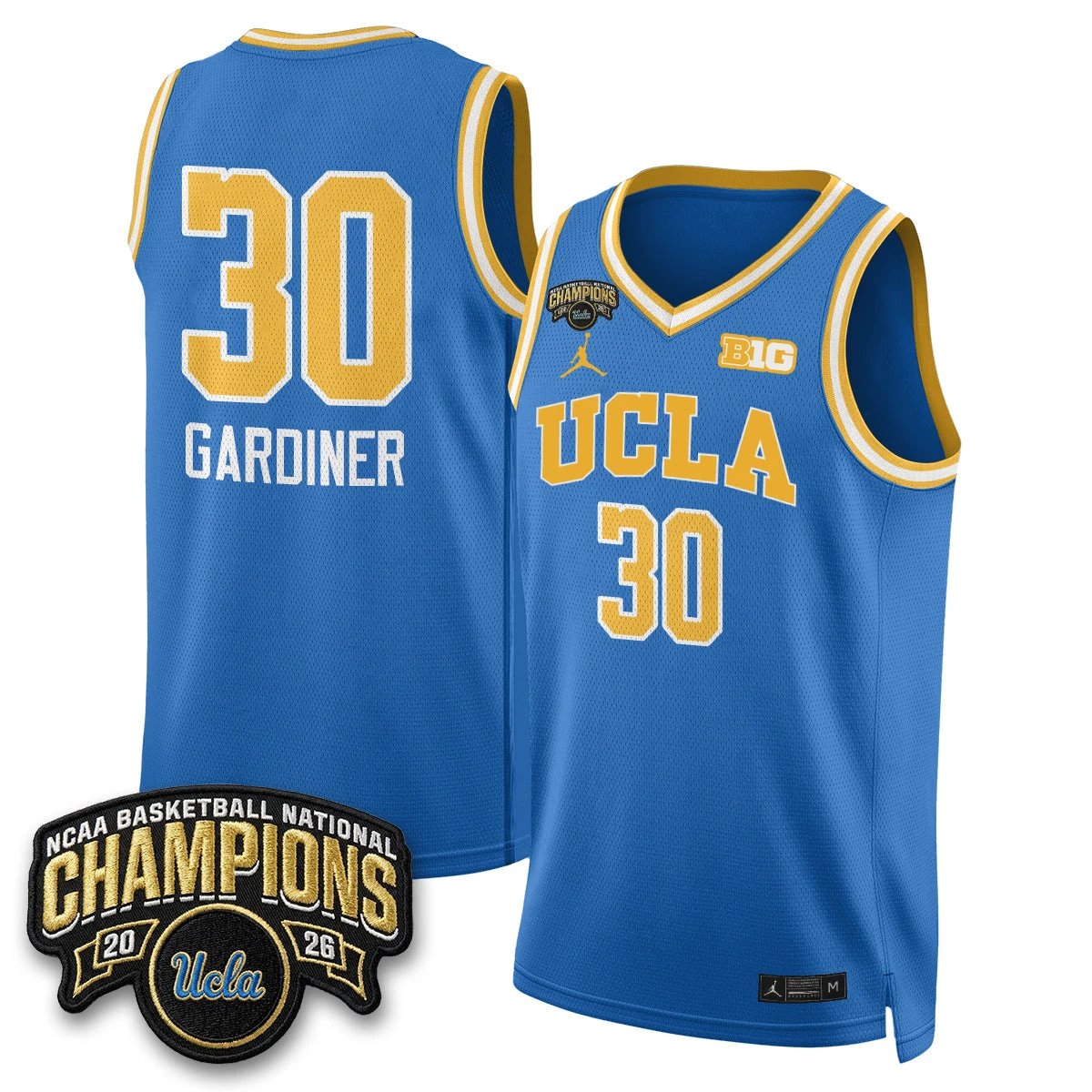 UCLA Women's Basketball Champion 2026 Limited Jersey - All Stitched by UCLA