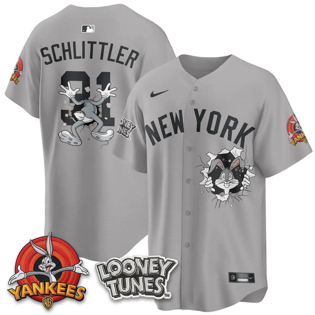 NYY x Bunny Vapor Limited Jersey V3- Printed by New York Yankees