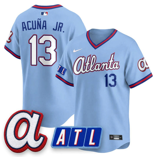 ATL 2026 New Era City Connect Vapor Limited Jersey - All Stitched by Atlanta Braves