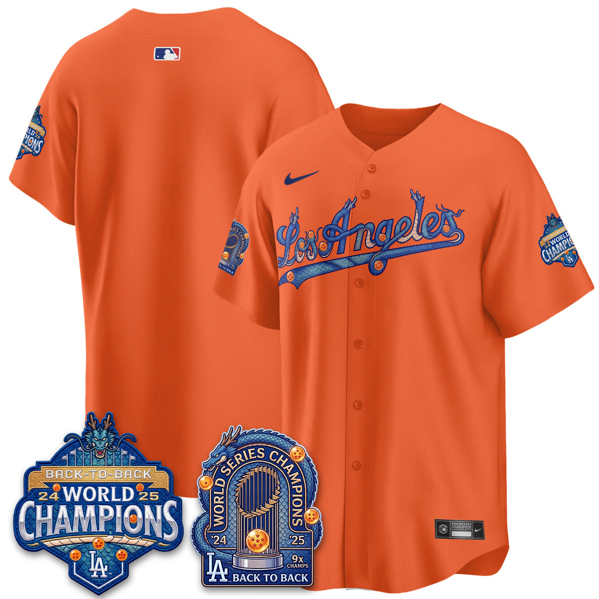 LAD x DB Night 2026 Vapor Jersey - Stitched by Los Angeles Dodgers