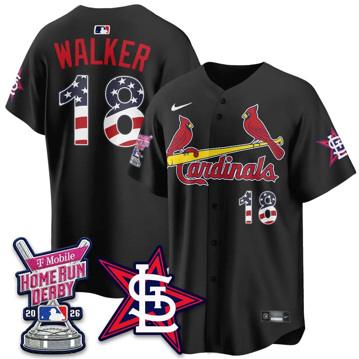 The Lou 2026 Power Derby Champion Jersey - Stitched by St. Louis Cardinals