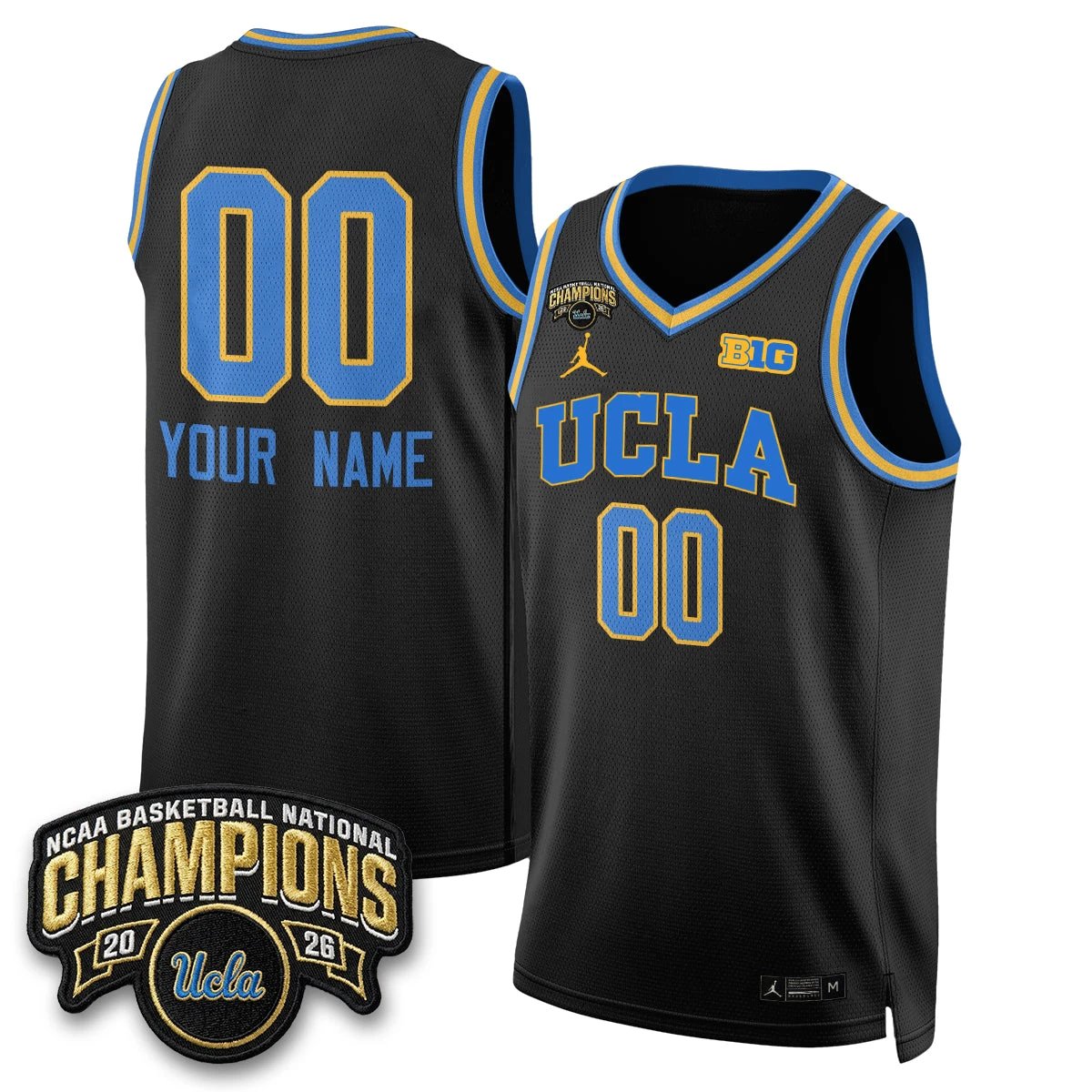 UCLA Women's Basketball Champion 2026 Limited Custom Jersey - All Stitched by UCLA