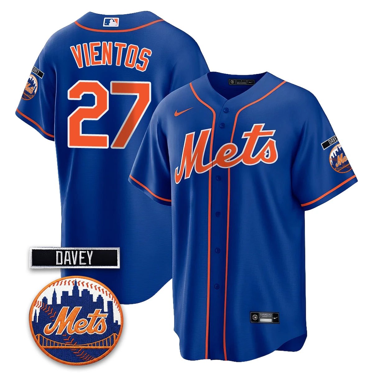 NYM 2026 Davey Johnson Memorial Vapor Limited Jersey - All Stitched by New York Mets