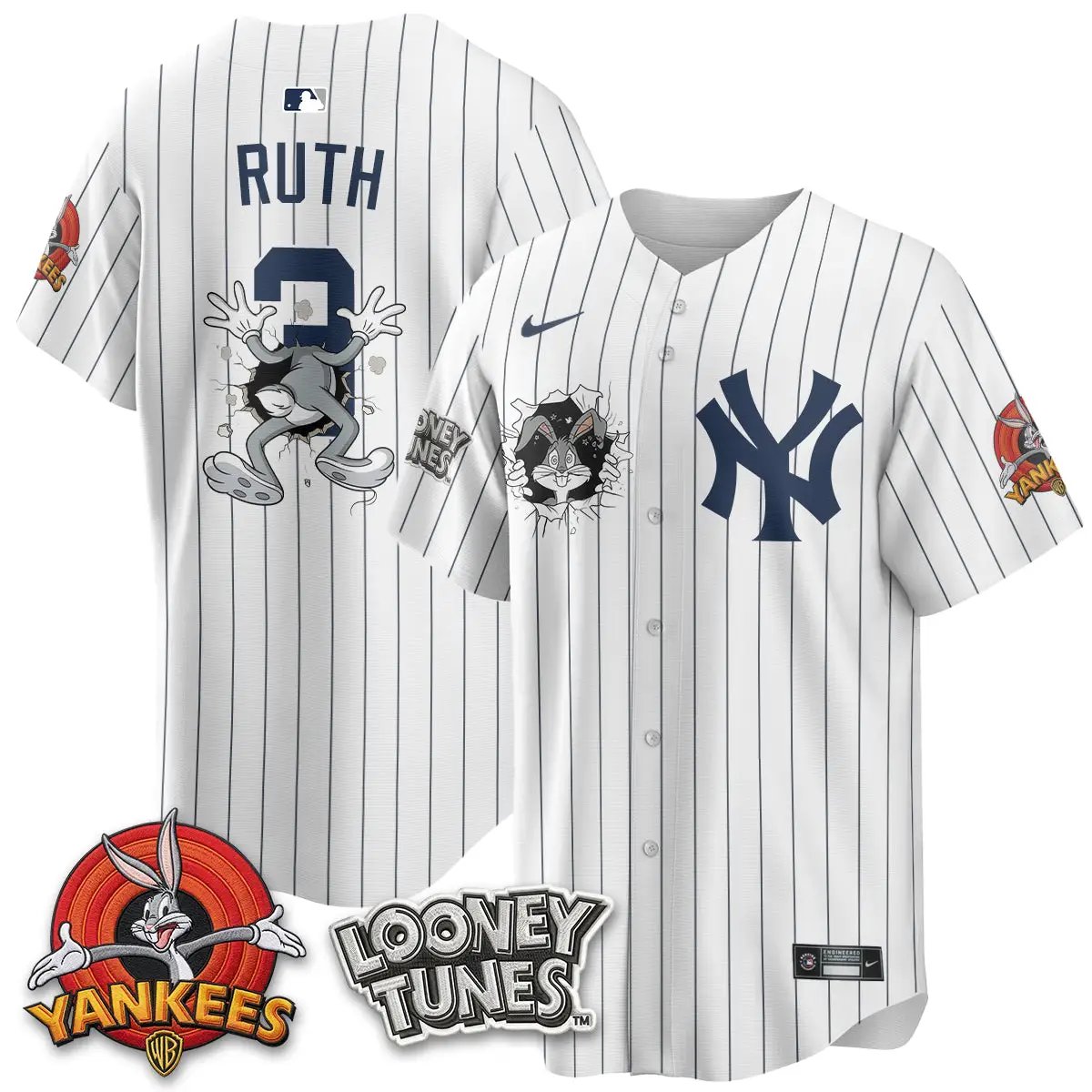 NYY x Bunny Vapor Limited Jersey V3- Printed by New York Yankees