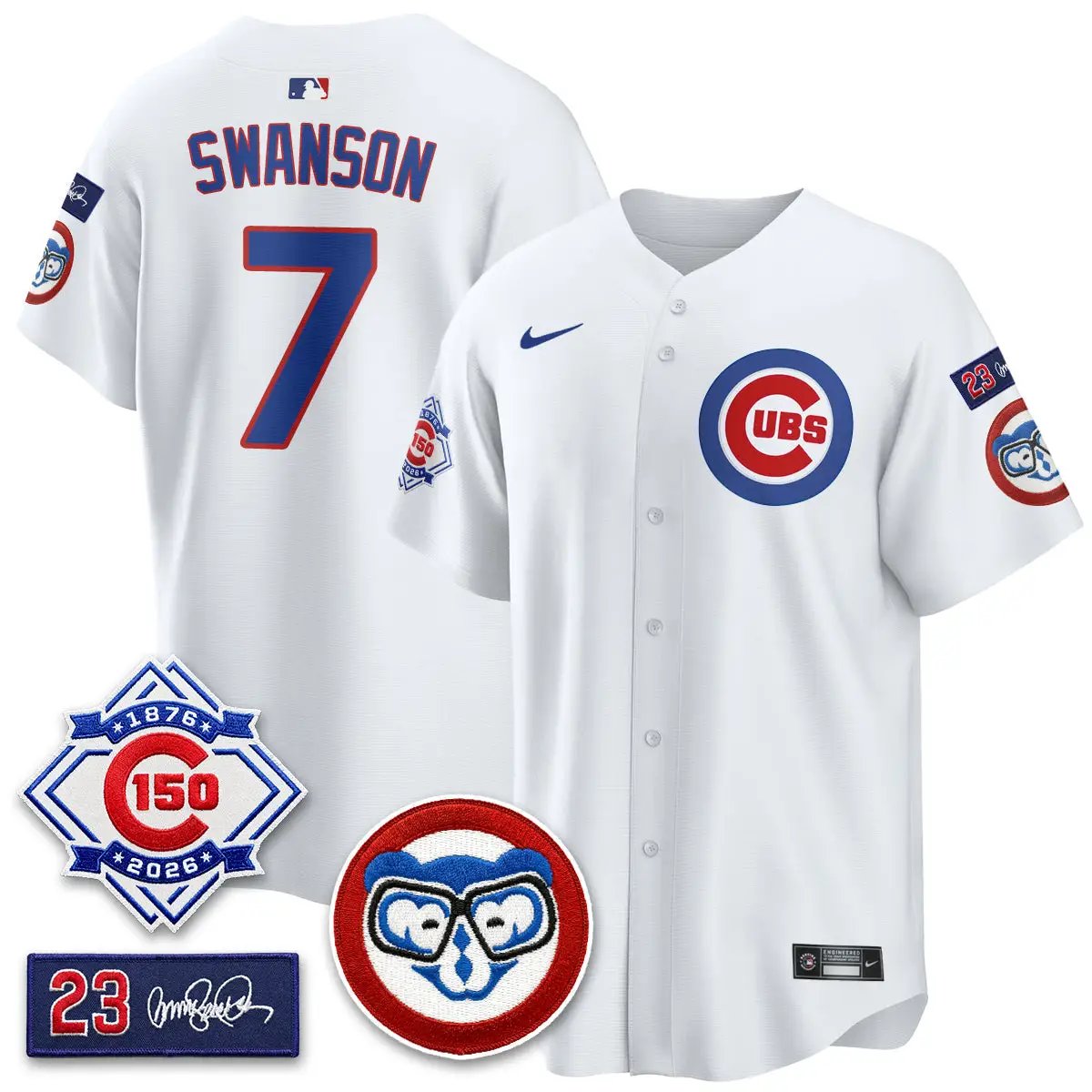 CHC 150th Anniversary Holy Cow Vapor Premier Limited Jersey - All Stitched by Chicago Cubs