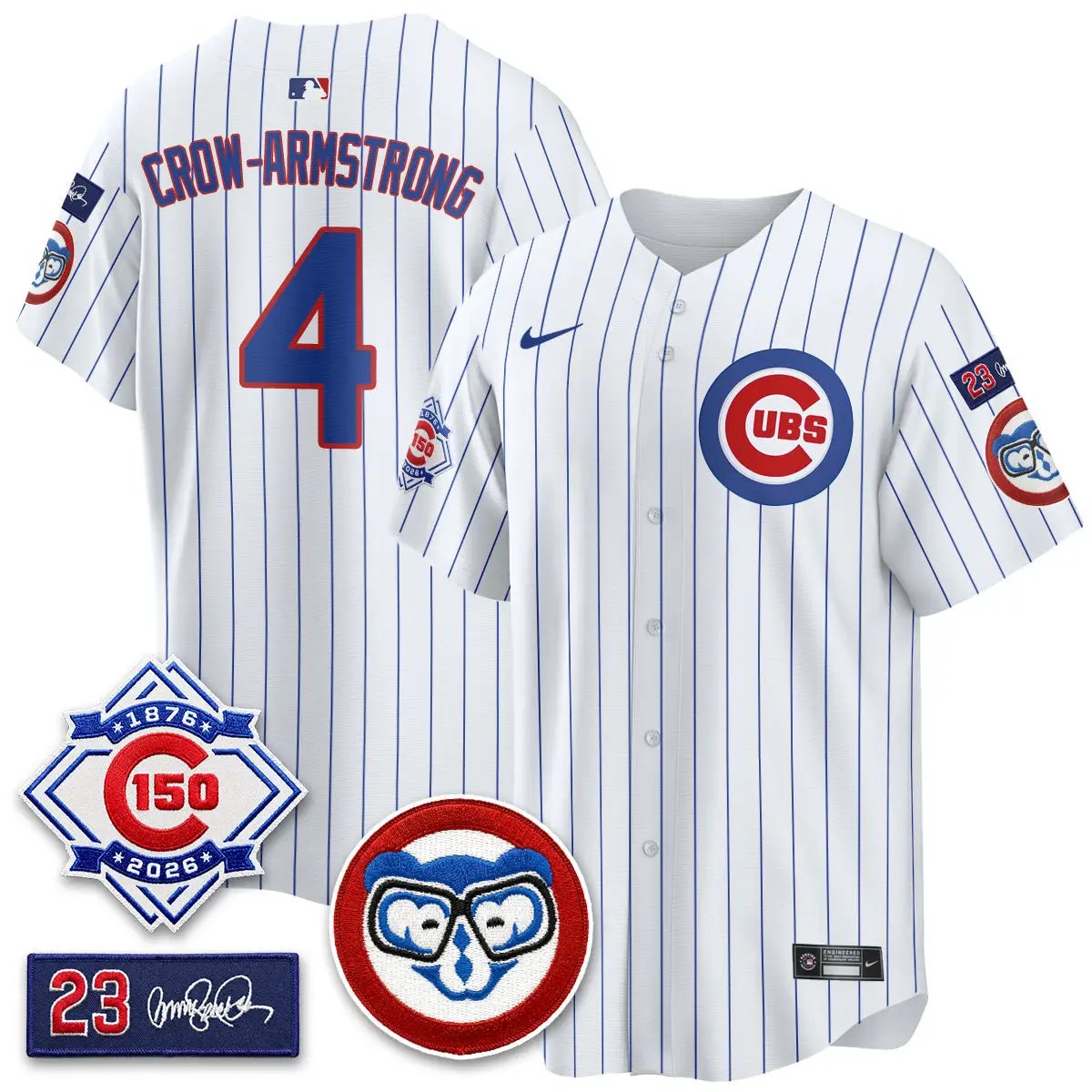 CHC 150th Anniversary Holy Cow Vapor Premier Limited Jersey - All Stitched by Chicago Cubs