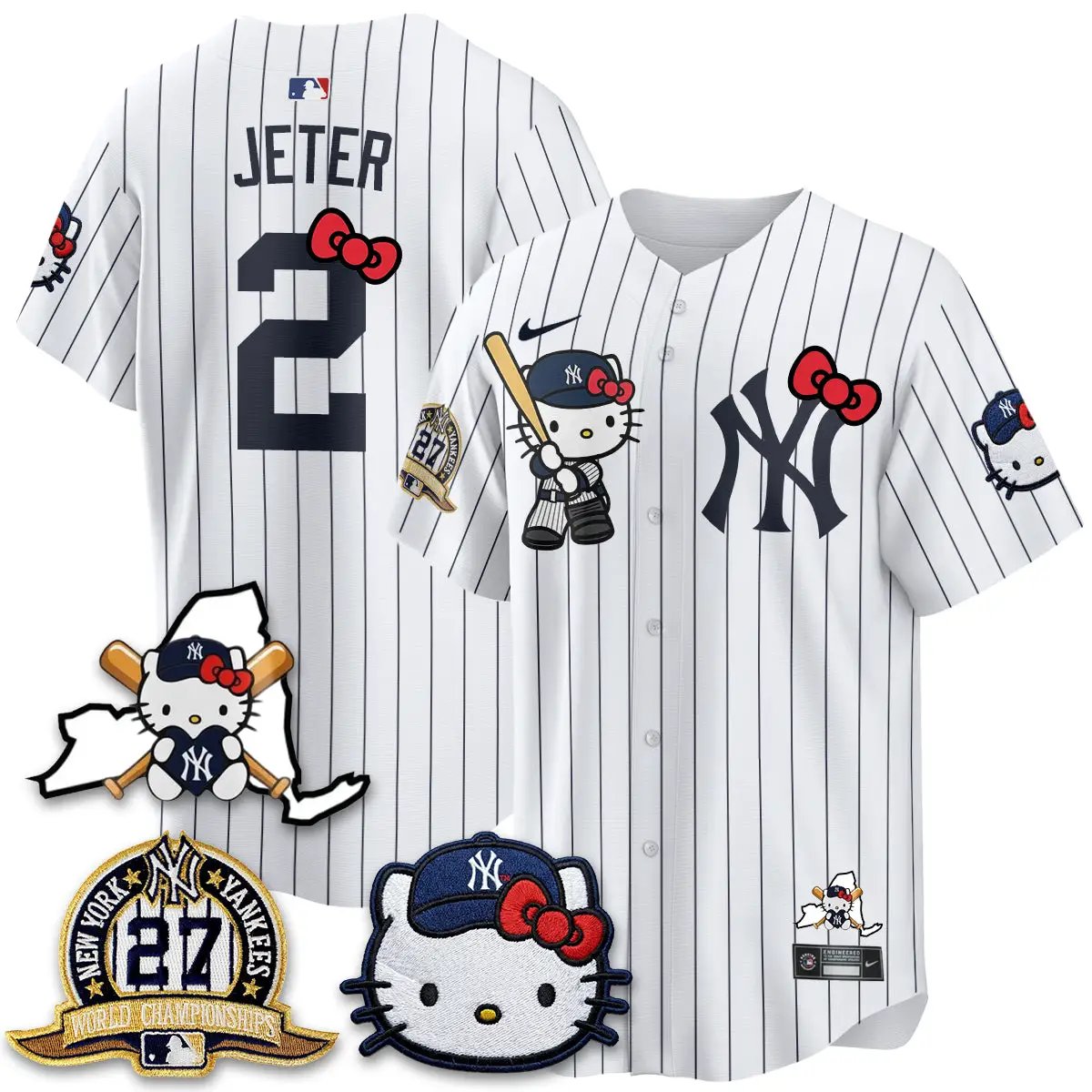 NYY Meow KT 2026 Vapor Limited Jersey - All Stitched by New York Yankees