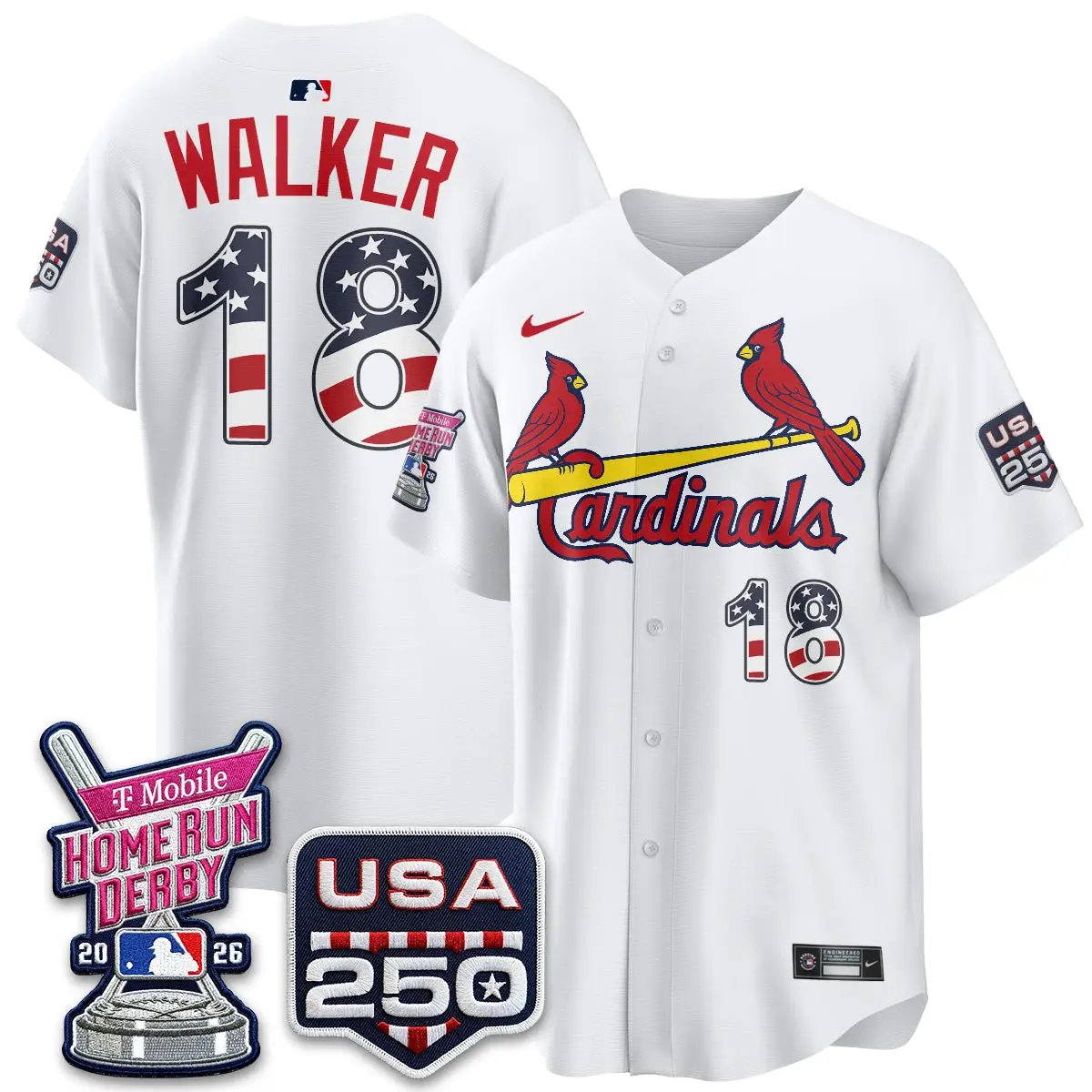The Lou 2026 Power Derby Champion Jersey - Stitched by St. Louis Cardinals