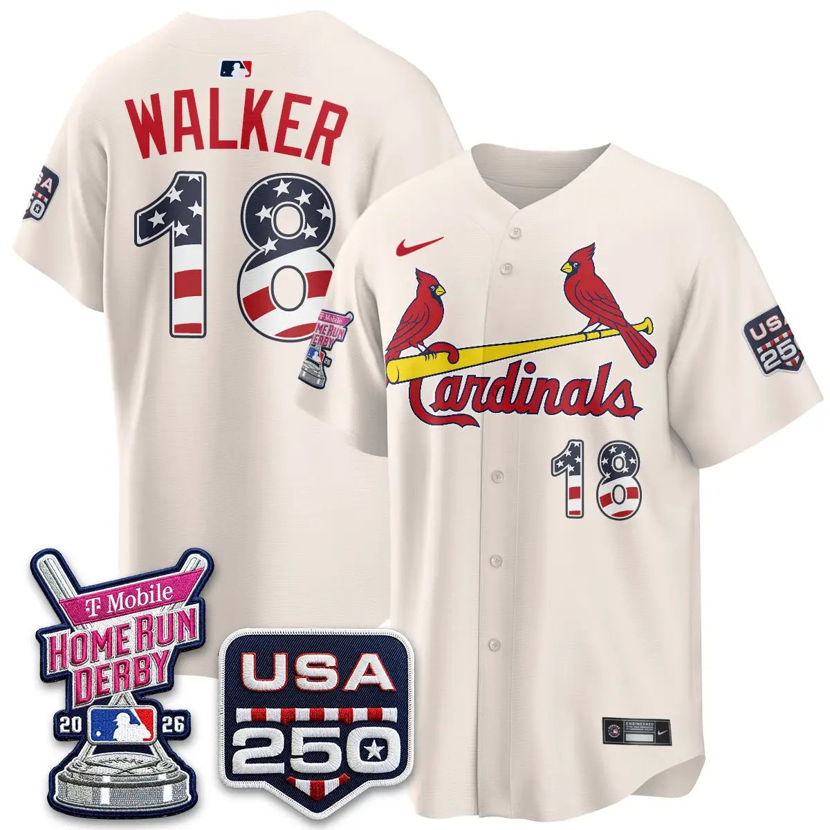 The Lou 2026 Power Derby Champion Jersey - Stitched by St. Louis Cardinals