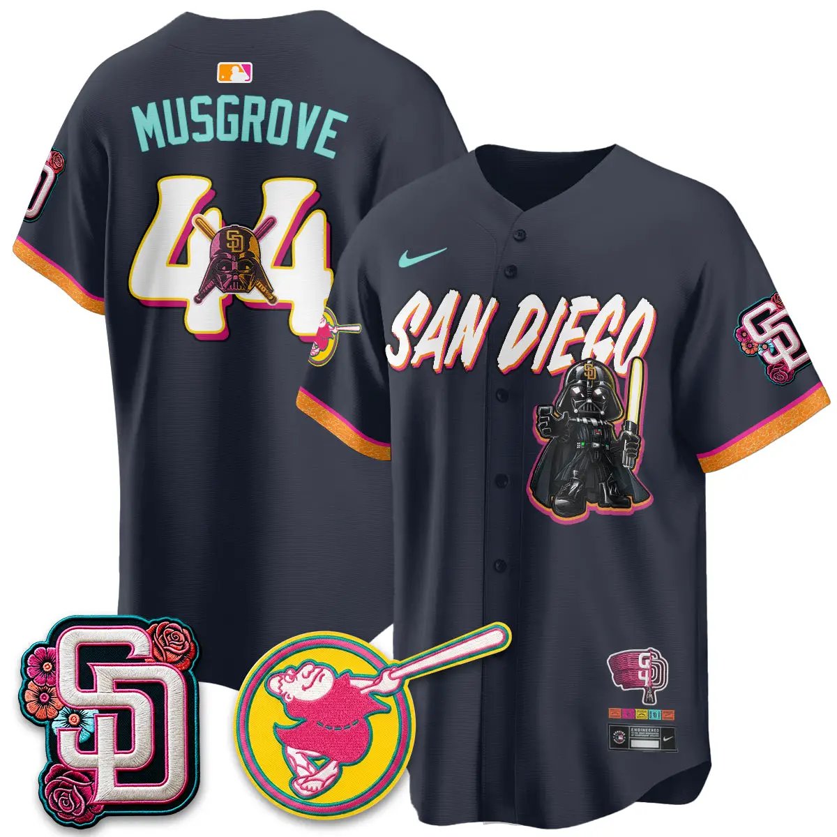 San Diego Padres x SW 2026 Vapor Limited Jersey - Stitched by San Diego Padres