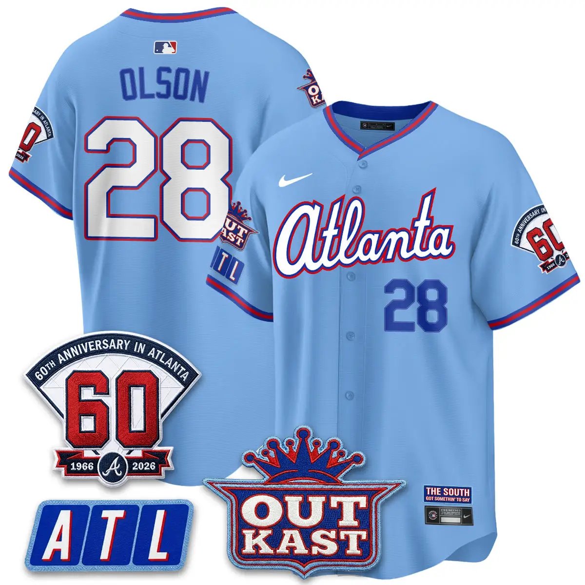 ATL 2026 City Connect Vapor Limited Jersey - All Stitched V3 by Atlanta Braves