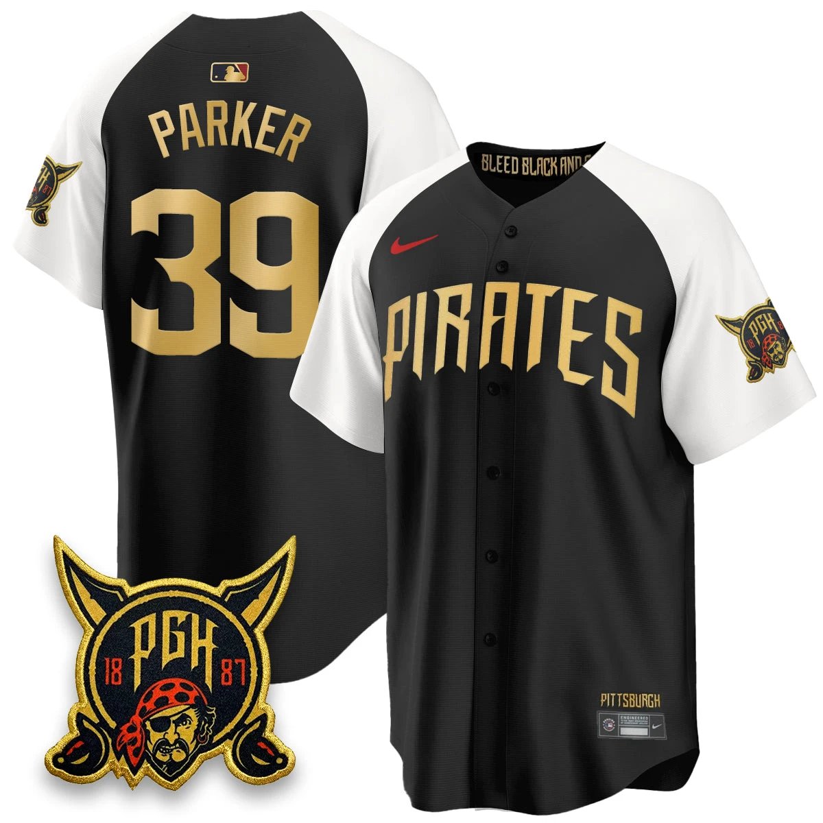 PIT 2026 City Connect Vapor Limited Jersey - All Stitched by Pittsburgh Pirates