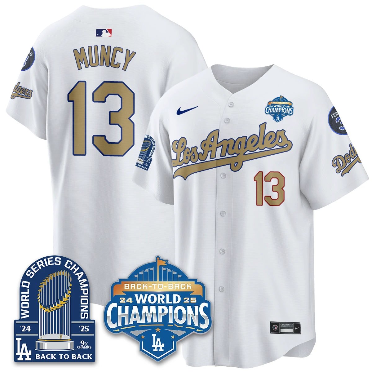 LAD Alternate Vapor Limited Jersey - 9x Champs - All Stitched by Los Angeles Dodgers