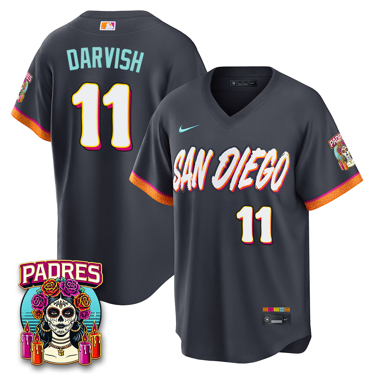 SD 2026 City Connect Vapor Limited Jersey - All Stitched by San Diego Padres