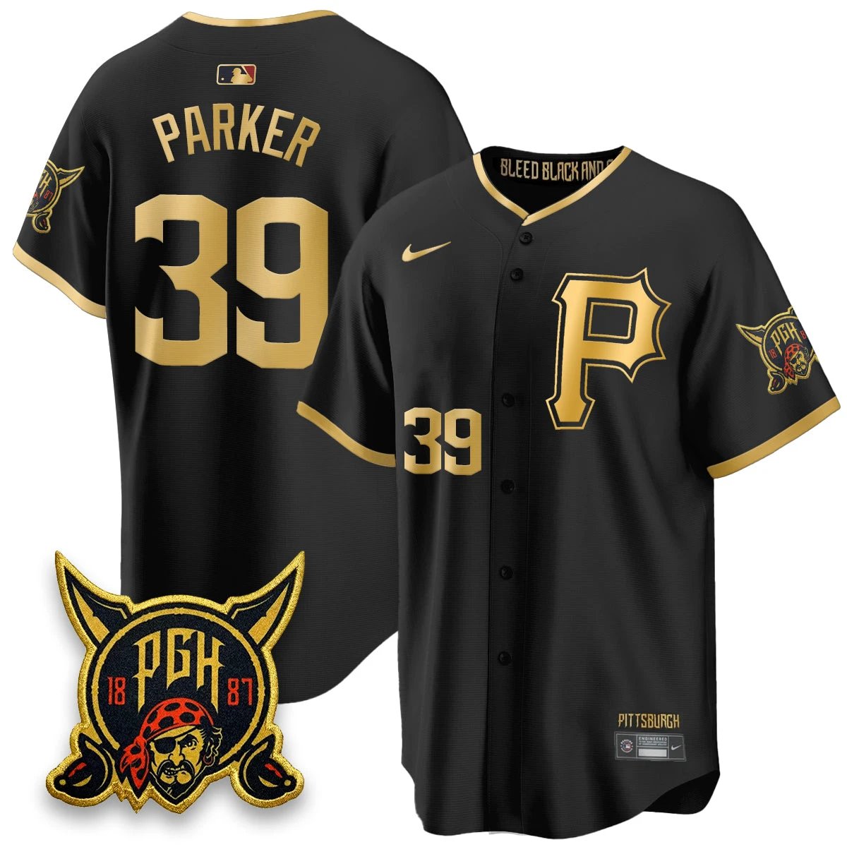 PIT 2026 City Connect Vapor Limited Jersey - All Stitched by Pittsburgh Pirates