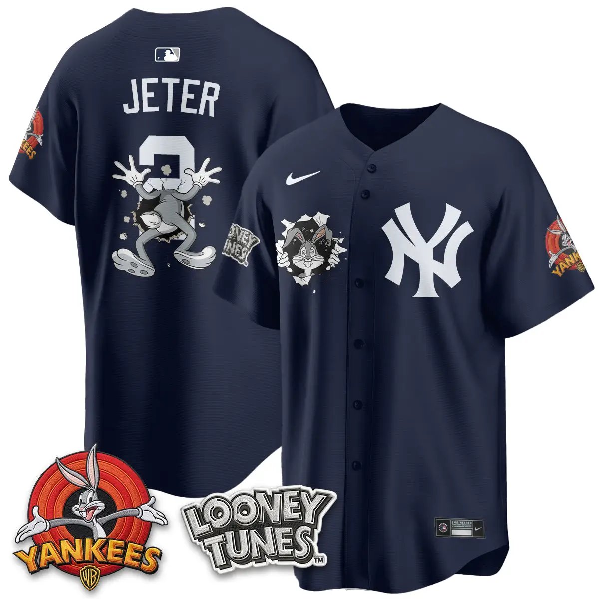 NYY x Bunny Vapor Limited Jersey V3- Printed by New York Yankees