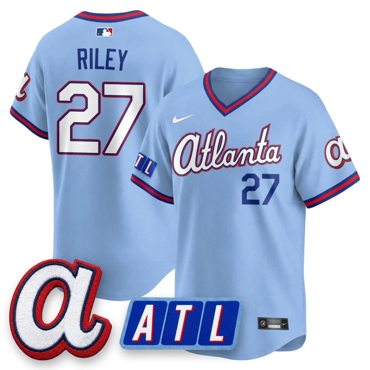 ATL 2026 New Era City Connect Vapor Limited Jersey - All Stitched by Atlanta Braves