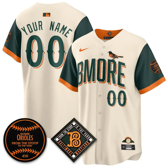 BAL 2026 City Connect Vapor Custom Jersey - All Stitched by Baltimore Orioles