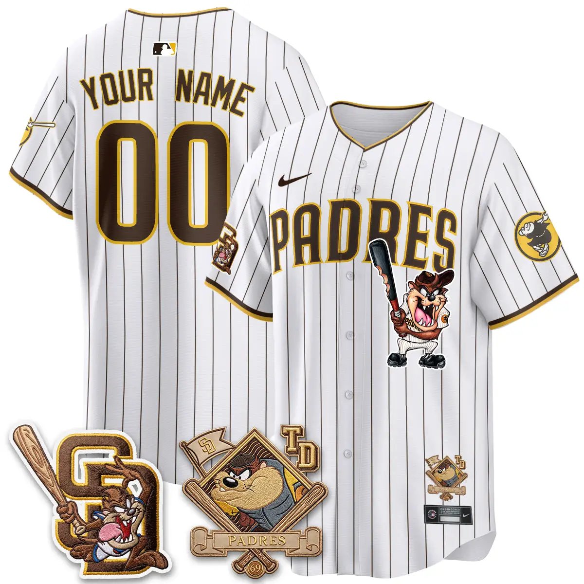 SD x Cat 2026 Vapor Limited Custom Jersey - Stitched by San Diego Padres