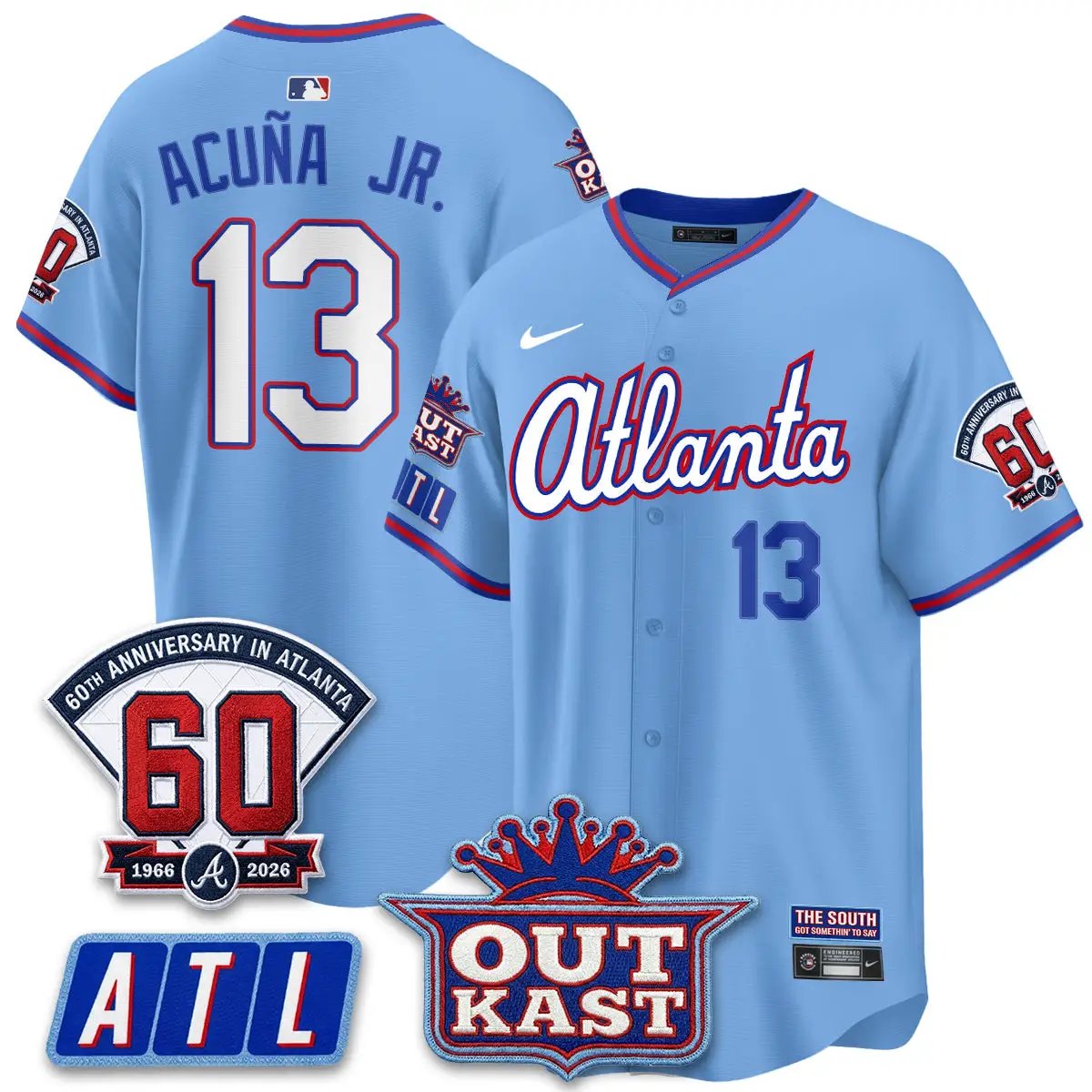 ATL 2026 City Connect Vapor Limited Jersey - All Stitched V3 by Atlanta Braves