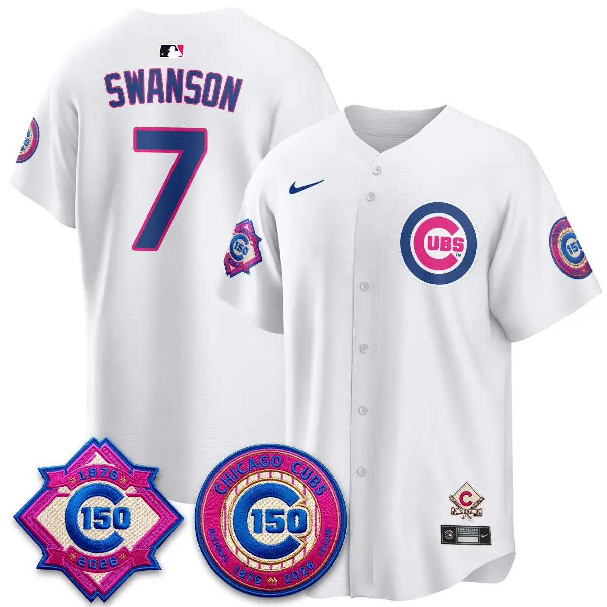 CHC x "Graduation" Vapor Limited Jersey - Stitched by Chicago Cubs