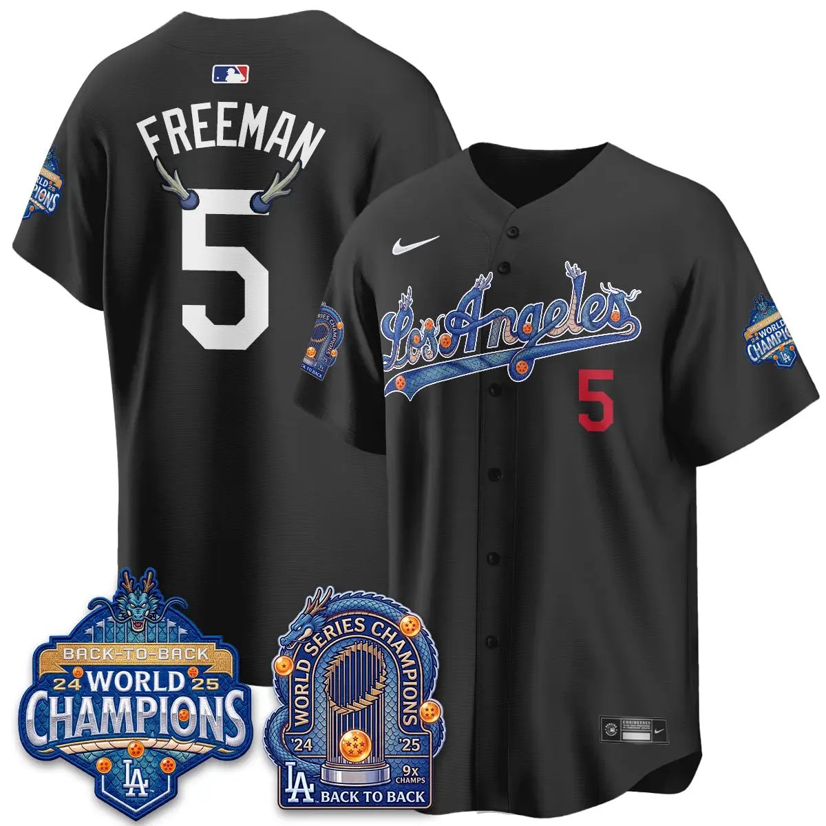 LAD x DB Night 2026 Vapor Jersey - Stitched by Los Angeles Dodgers