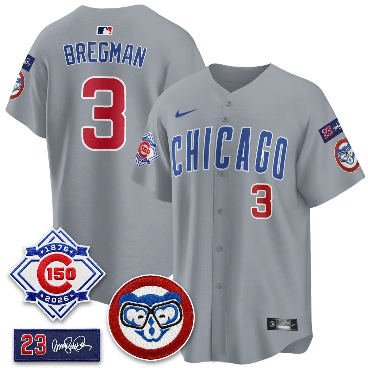 CHC 150th Anniversary Holy Cow Vapor Premier Limited Jersey - All Stitched by Chicago Cubs