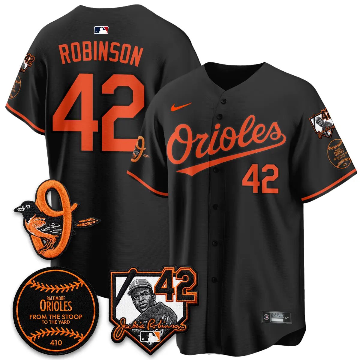 Baltimore Orioles 2026 Jackie Robinson Day Vapor Limited Jersey - All Stitched by Baltimore Orioles