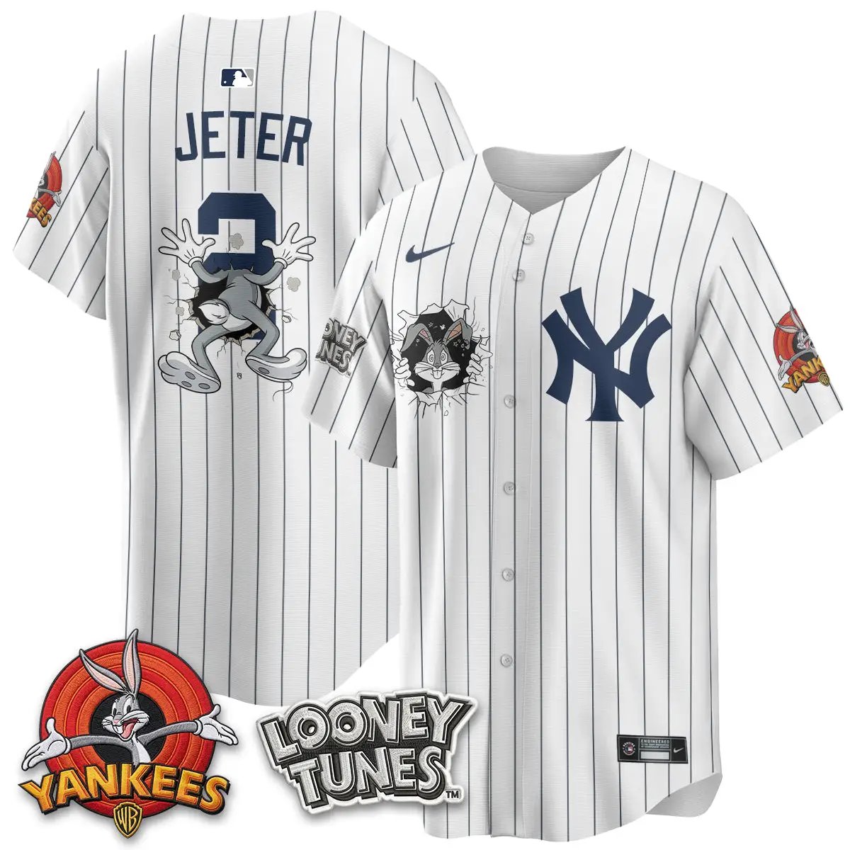 NYY x Bunny Vapor Limited Jersey V3- Printed by New York Yankees