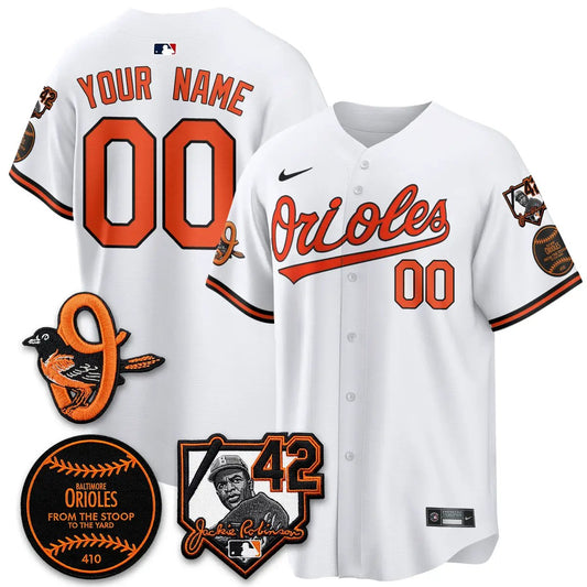 Baltimore Orioles 2026 Jackie Robinson Day Vapor Limited Custom Jersey - All Stitched by Baltimore Orioles
