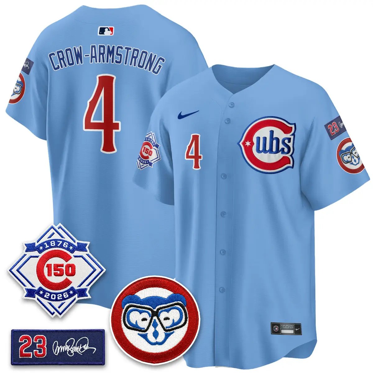 CHC 150th Anniversary Holy Cow Vapor Premier Limited Jersey - All Stitched by Chicago Cubs