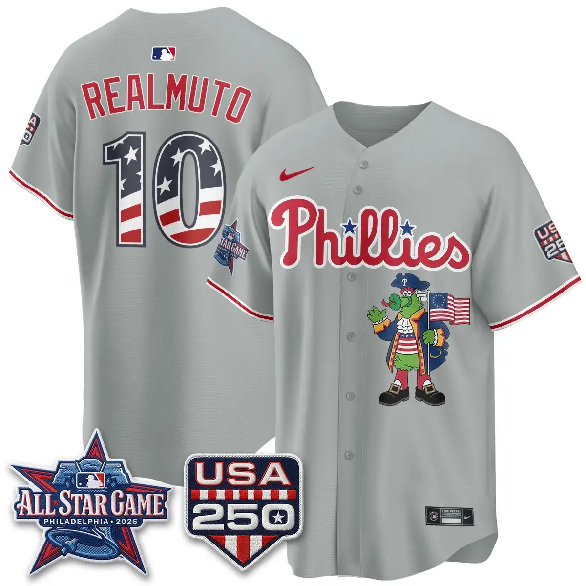 PHI 2026 All Star Phanatic Edition Vapor Jersey - Stitched by Philadelphia Phillies