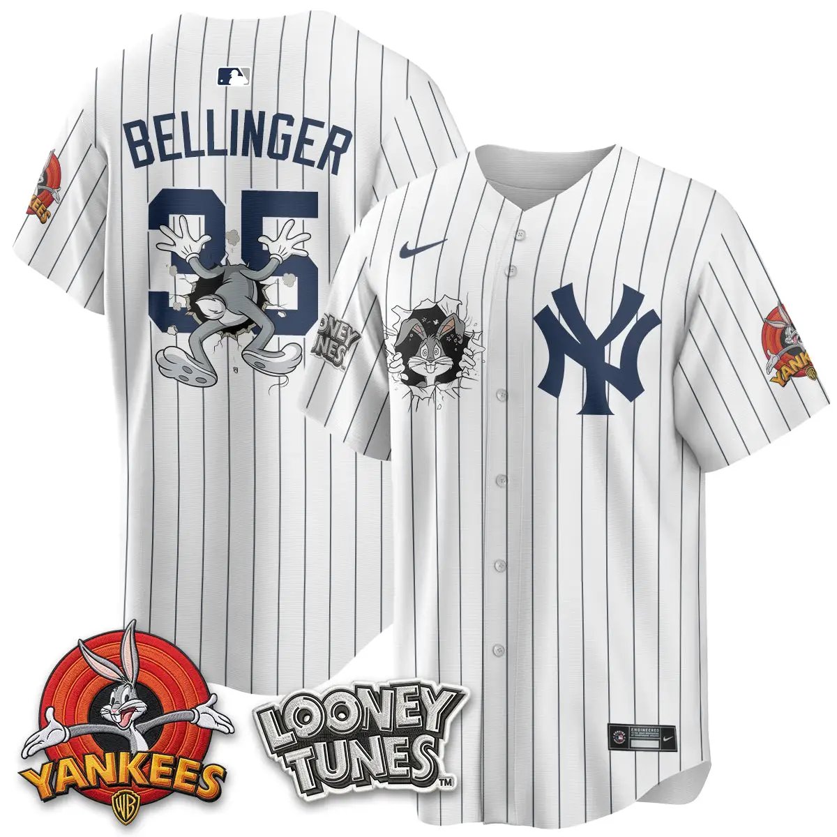 NYY x Bunny Vapor Limited Jersey V3- Printed by New York Yankees