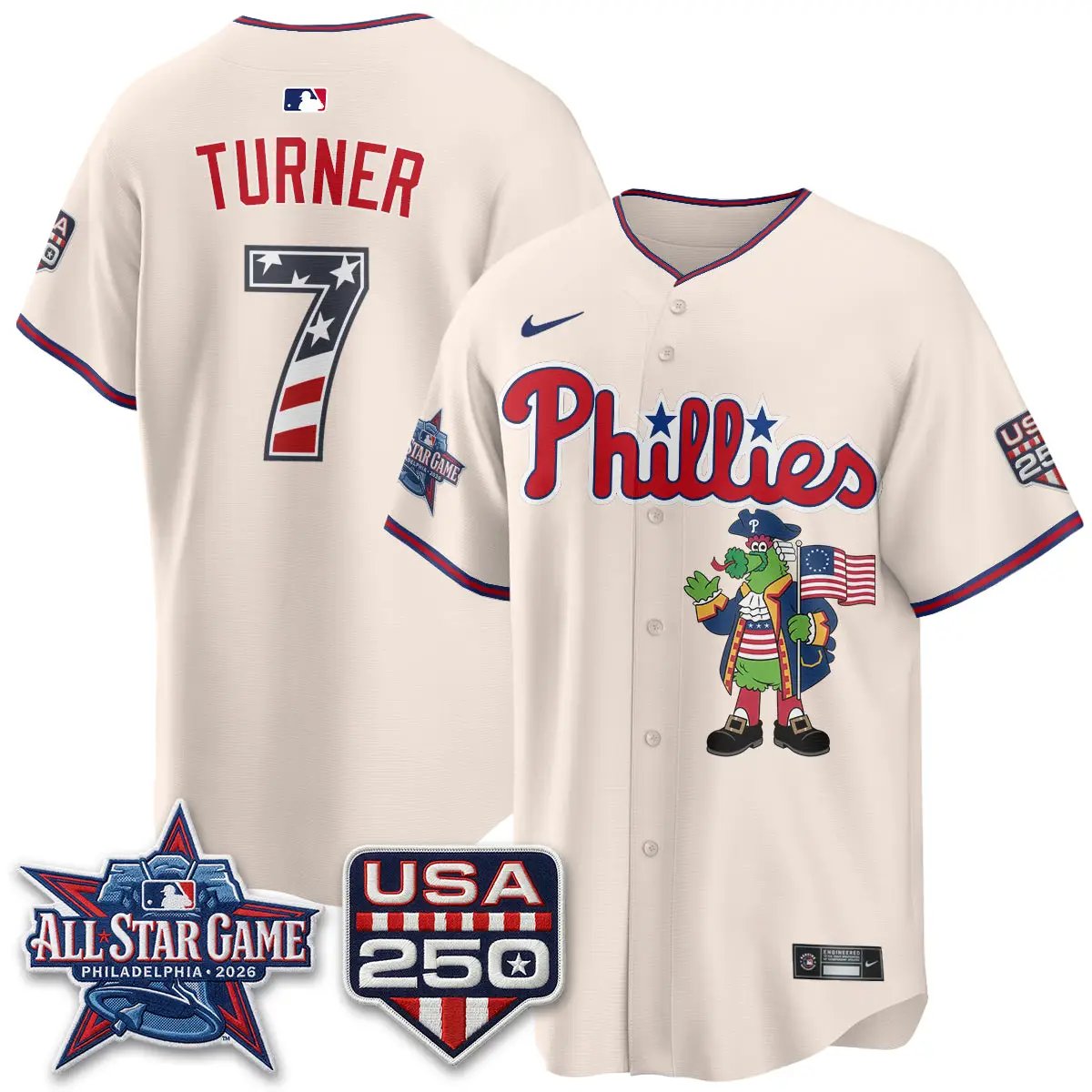 PHI 2026 All Star Phanatic Edition Vapor Jersey - Stitched by Philadelphia Phillies