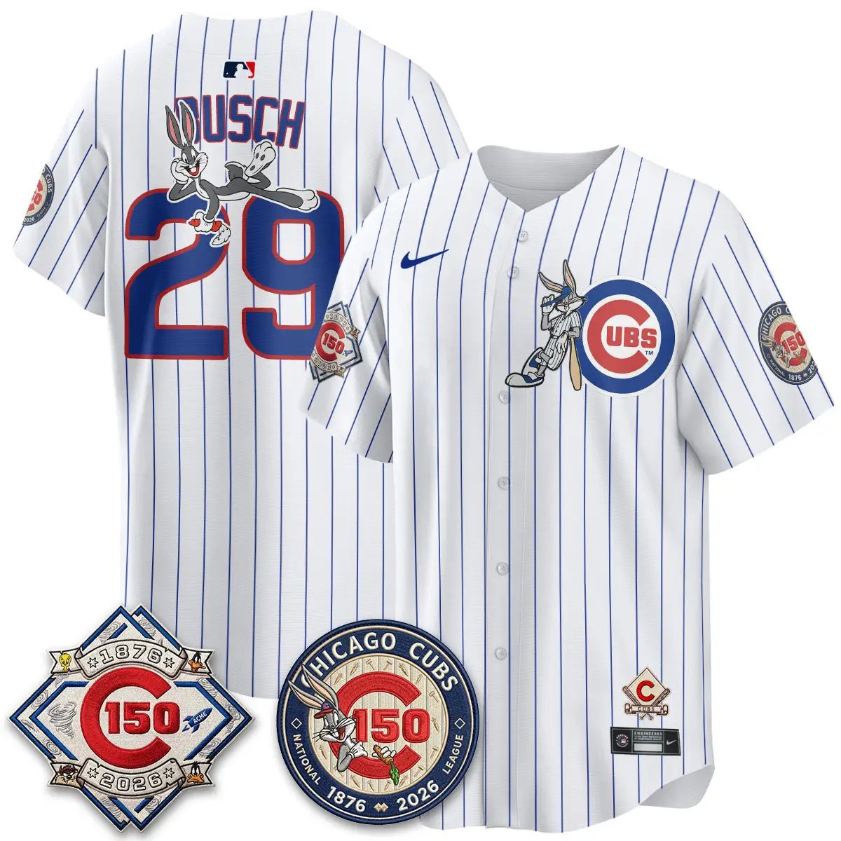 CHC x Bunny Vapor Premier Limited Jersey - Stitched by Chicago Cubs