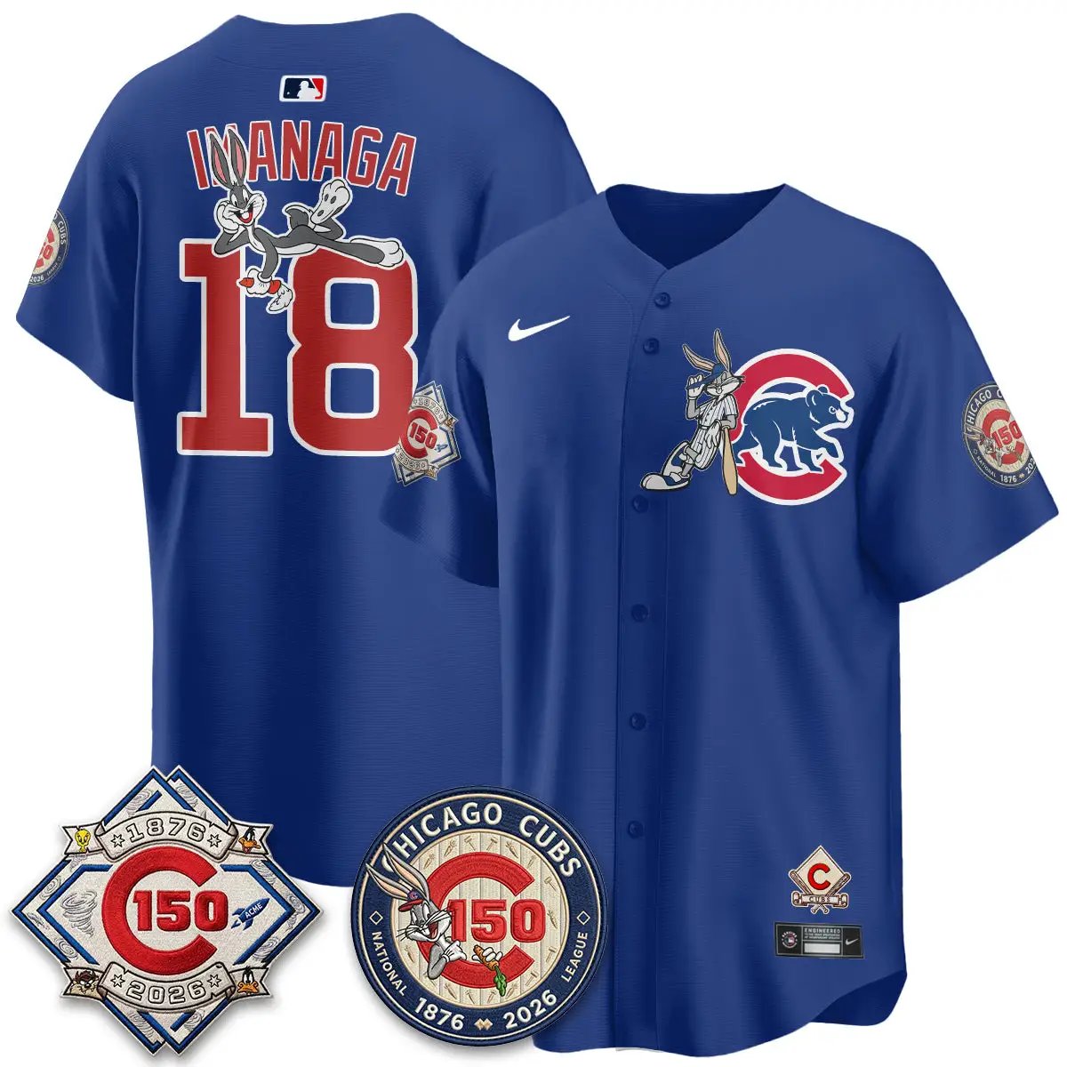 CHC x Bunny Vapor Premier Limited Jersey - Stitched by Chicago Cubs