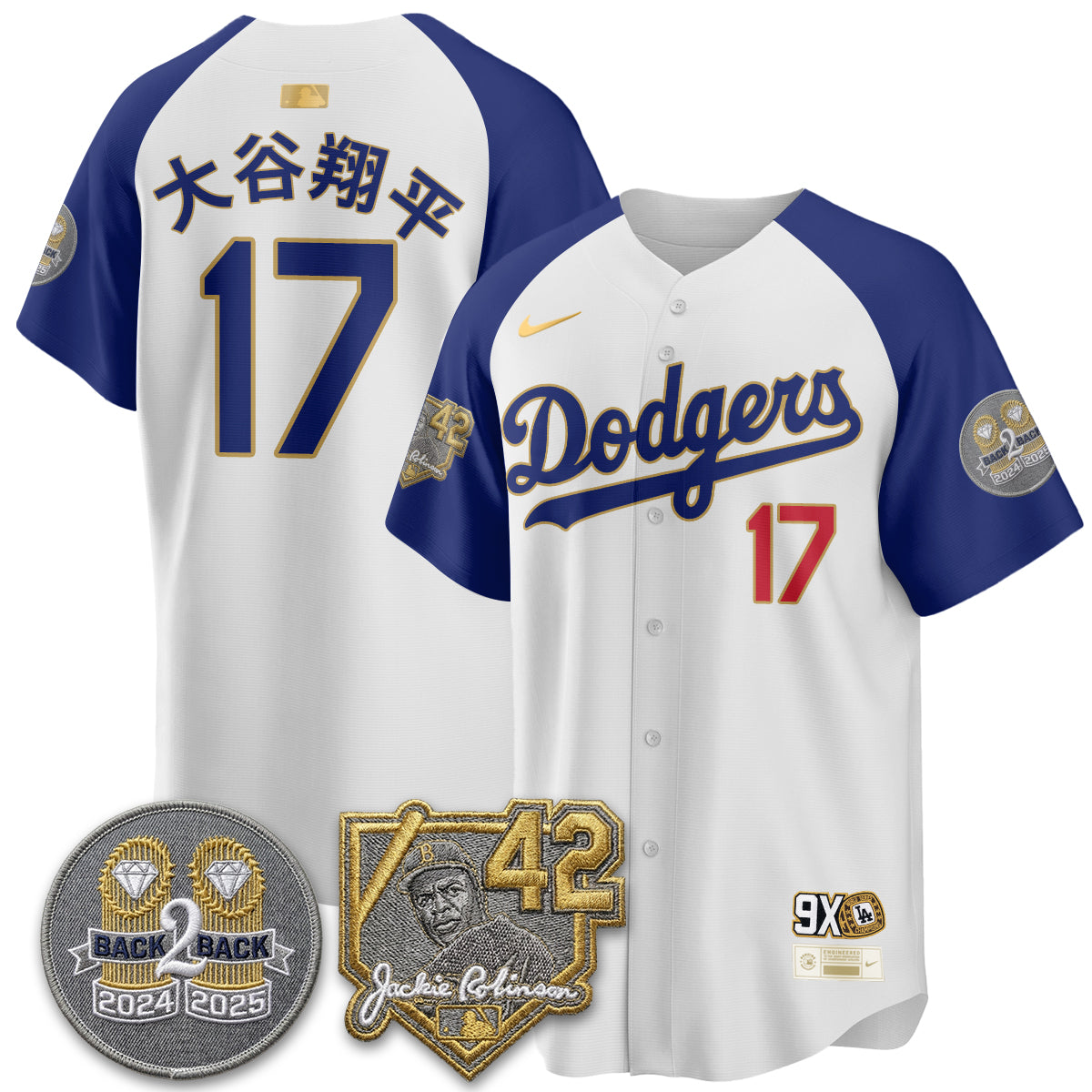 Los Angeles Dodgers - 2026 Jackie Robinson Day Vapor Limited Jersey - All Stitched by Los Angeles Dodgers
