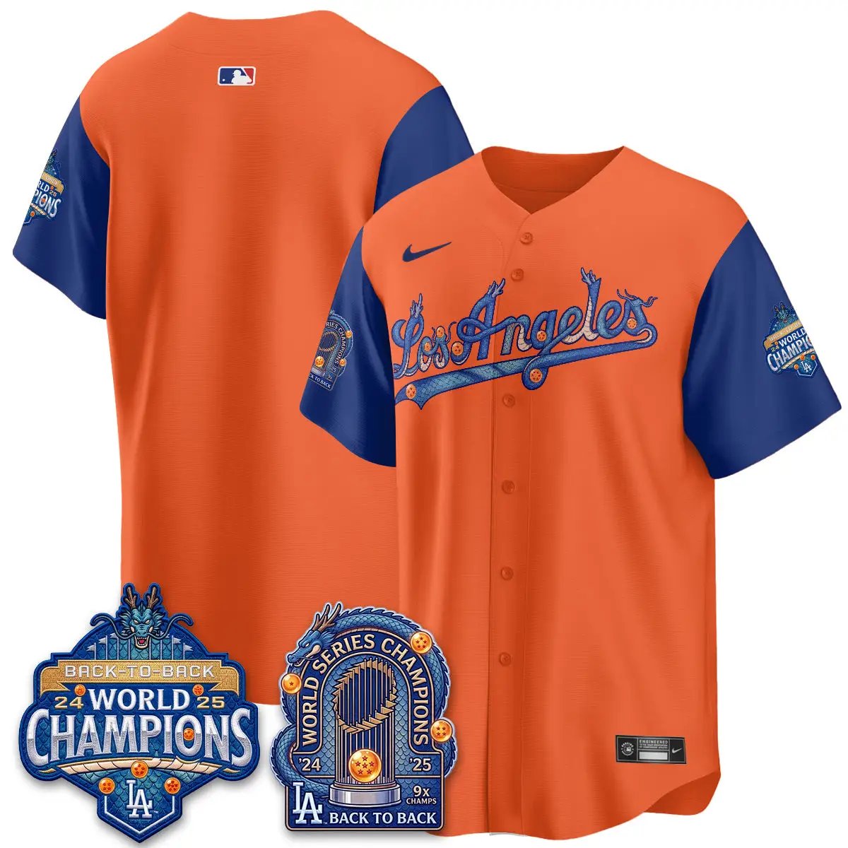 LAD x DB Night 2026 Vapor Jersey - Stitched by Los Angeles Dodgers