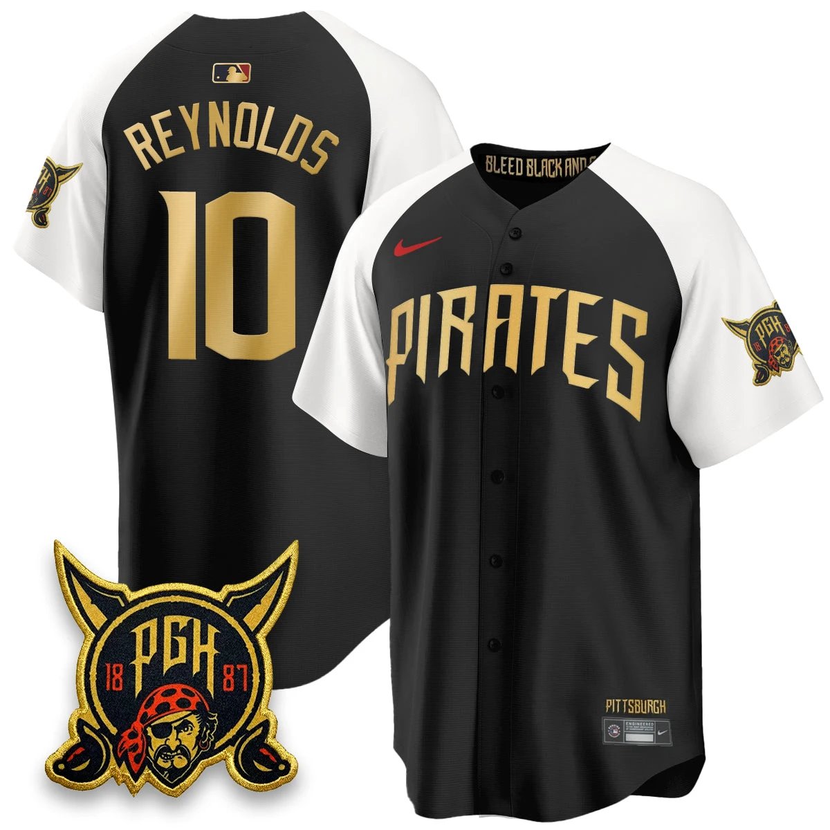 PIT 2026 City Connect Vapor Limited Jersey - All Stitched by Pittsburgh Pirates