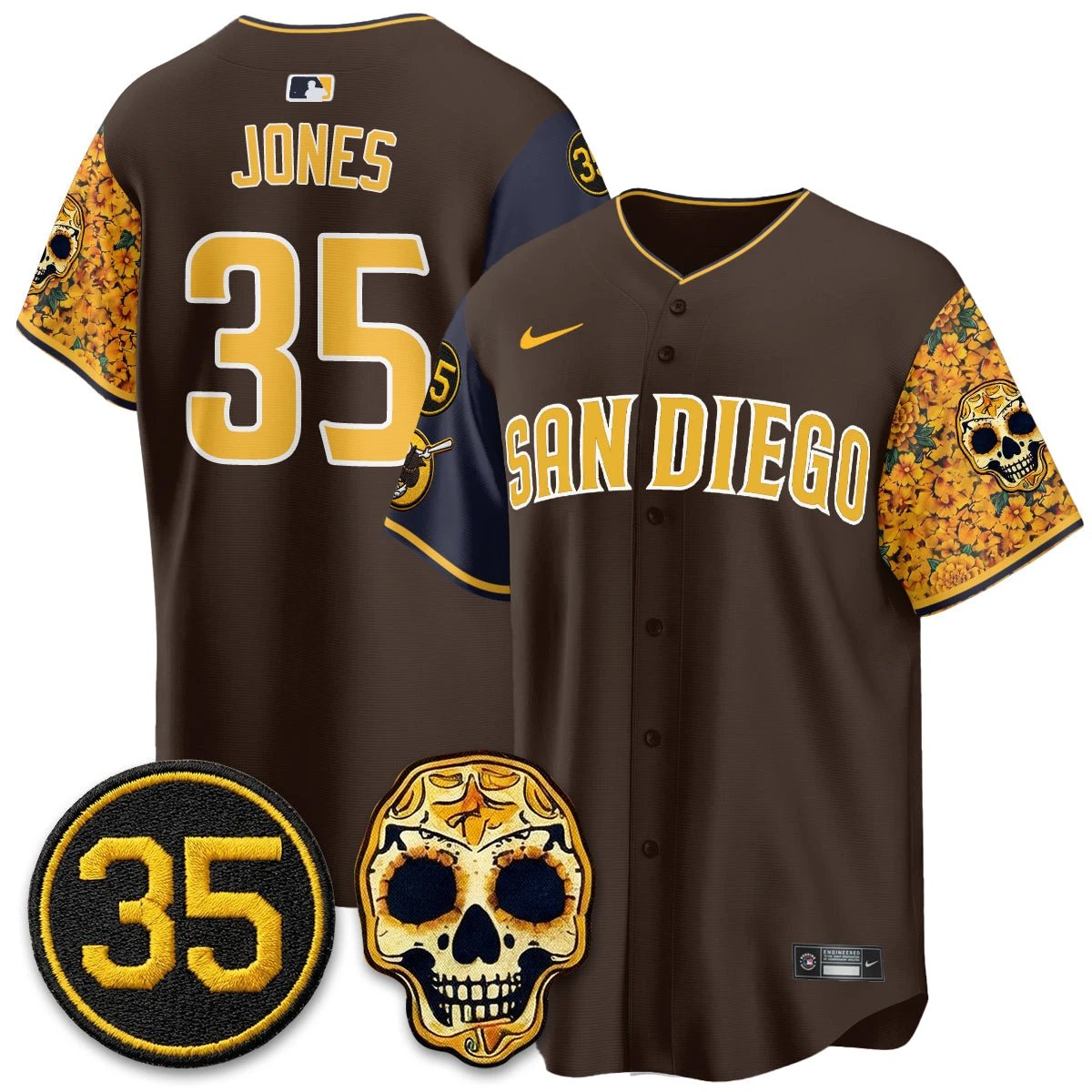 San Diego Padres 2026 City Connect - Remembering Randy Jones Vapor Limited Jersey - All Stitched by San Diego Padres