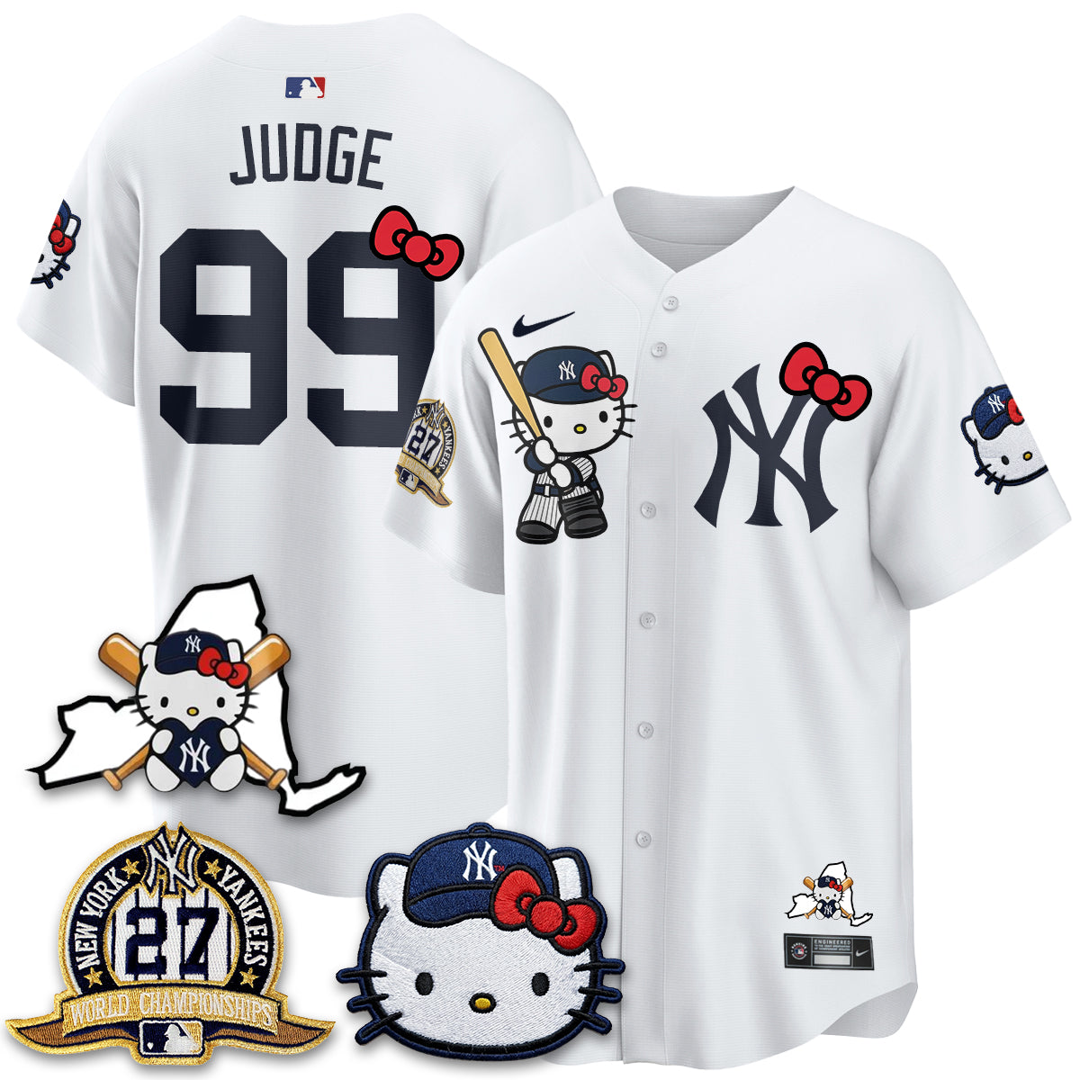 NYY Meow KT 2026 Vapor Limited Jersey - All Stitched by New York Yankees