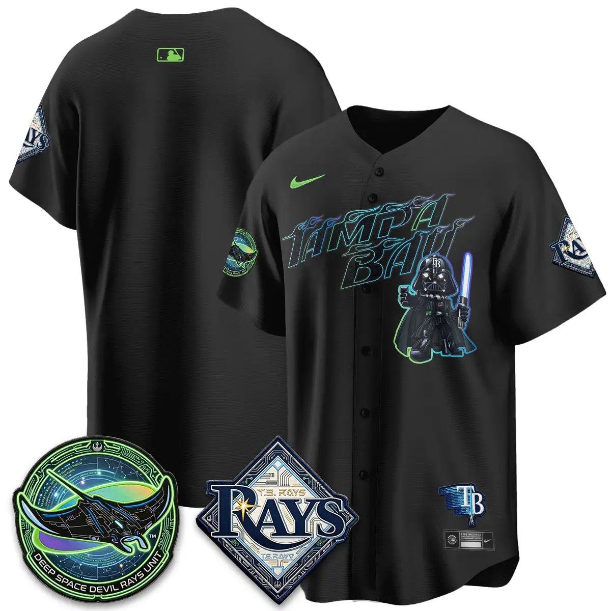 TB x SW Vapor Limited Jersey - Stitched by Tampa Bay Rays